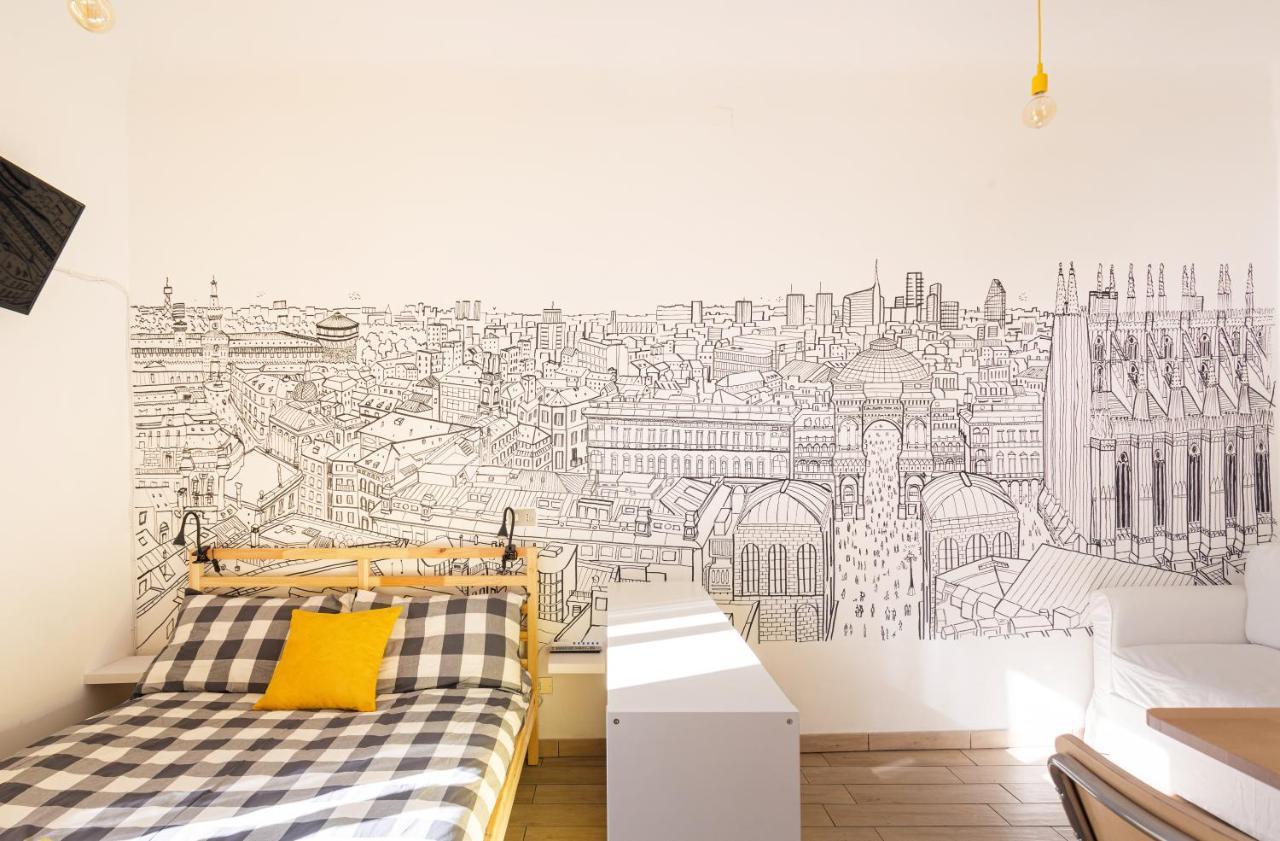 A Yellow Touch - Modern Studio In Isola Milano Buitenkant foto